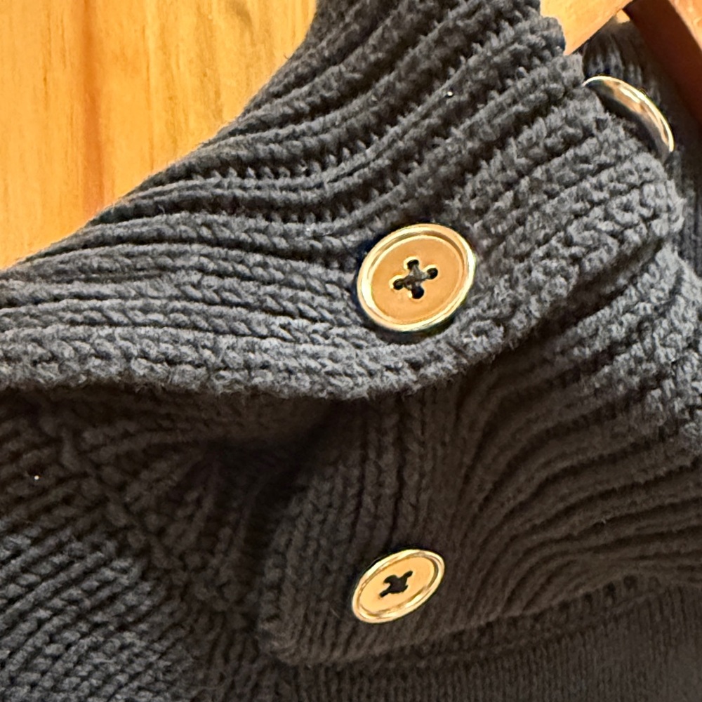 Banana Republic Black Cowl Neck Sweater - Picture 3 of 4